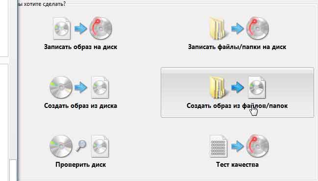 Создать образ ISO из файлов и с диска. 10 проверенных способов